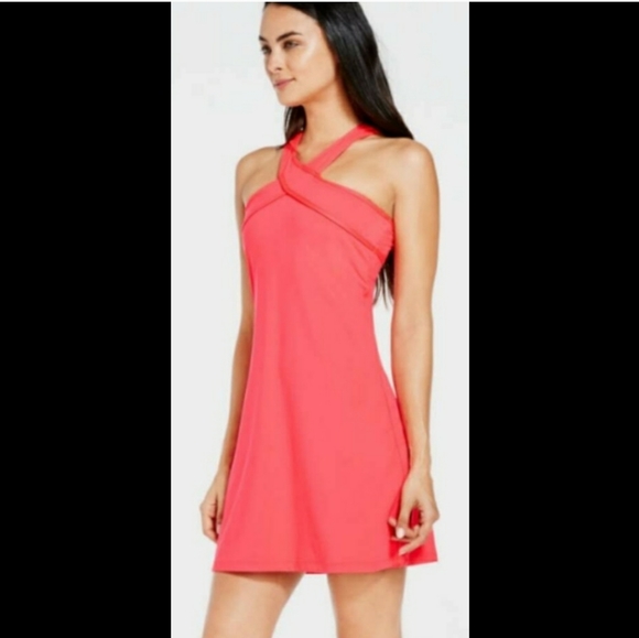 NWT Fabletics "Chicago" athleasure halter dress - Picture 2 of 9